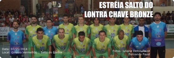 Estréia Salto do Lontra chave Bronze de Futsal