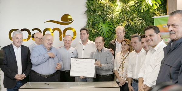 Estado entrega licença para instalação de usina de etanol de milho de R$ 1,7 bilhão da Coamo