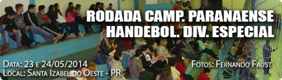 Rodada Campeonato Paranaense de Handebol - Divisão Especial - MA